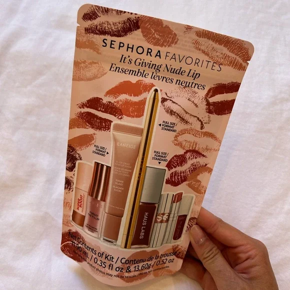 トライアルセット・サンプル Sephora Favorites It's Giving Nude Lip Sephora Favorites It's Giving Nude Lip Set